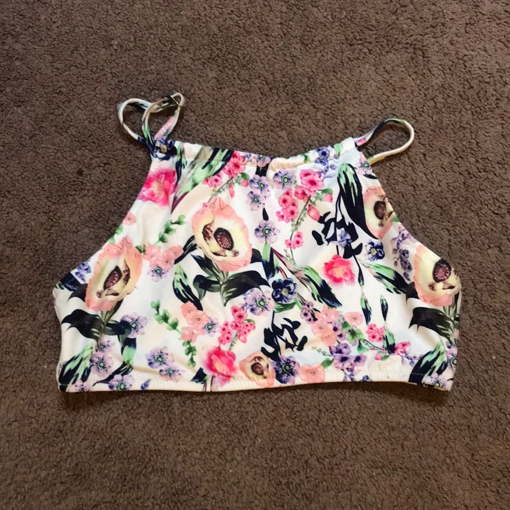 Floral Halter swim set